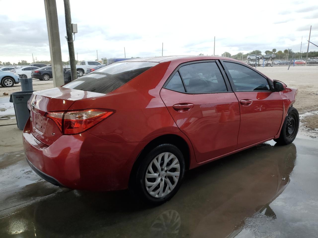Image 3 of 2017 TOYOTA COROLLA L 2017 with VIN 2T1BURHE1HC902384