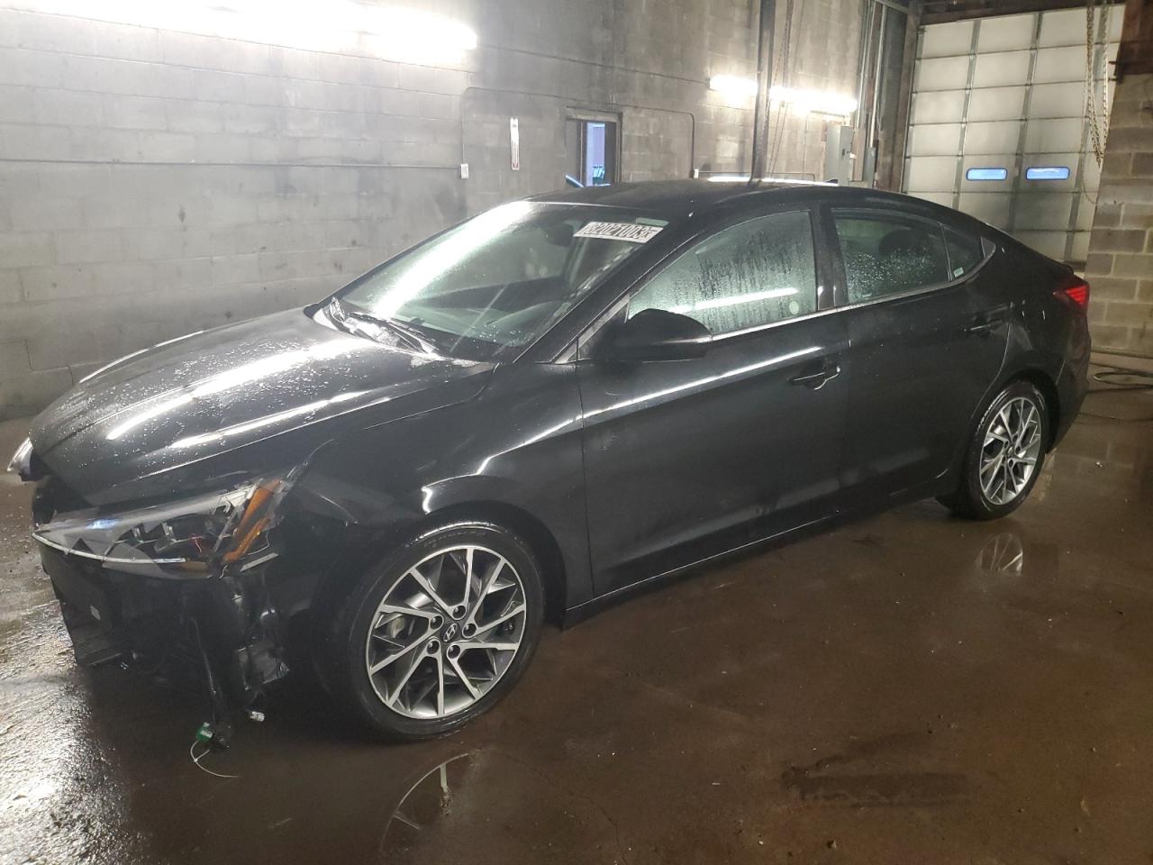Image 1 of 2019 HYUNDAI ELANTRA SEL 2019 with VIN KMHD84LF4KU808134