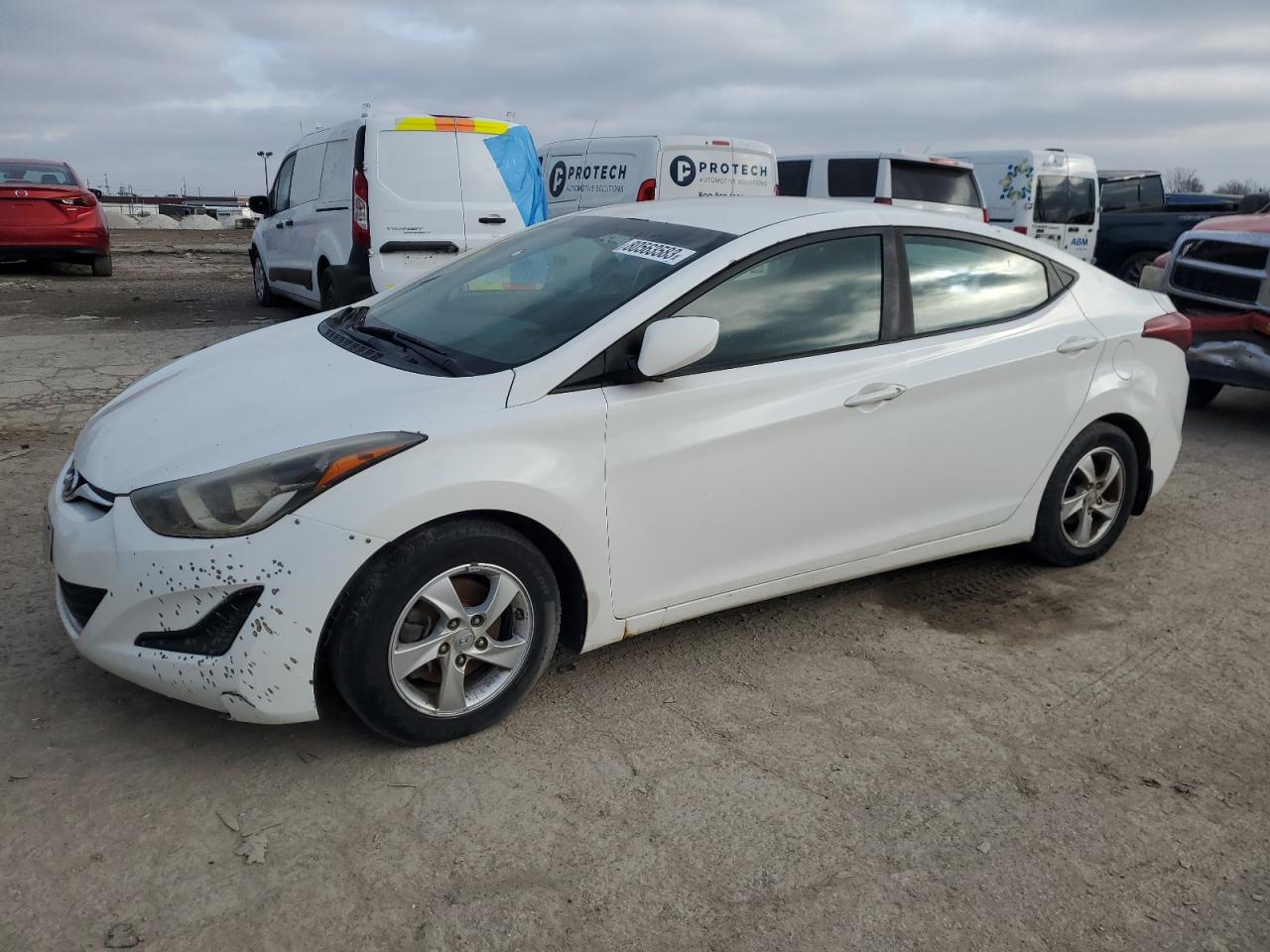 Image 1 of 2014 HYUNDAI ELANTRA SE 2014 with VIN 5NPDH4AE0EH489294