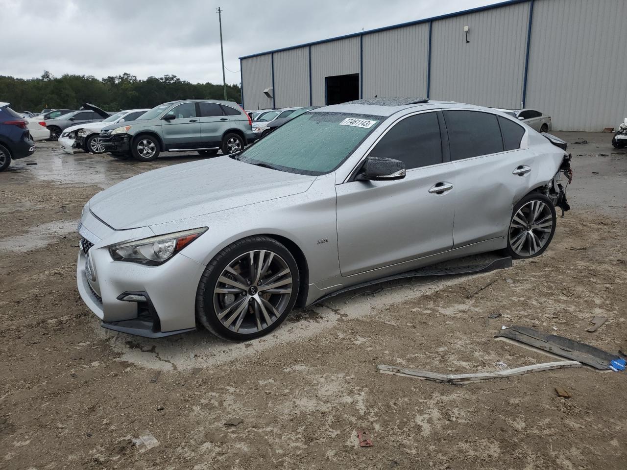 Obraz 1 z 2018 INFINITI Q50 LUXE 2018 z VIN JN1EV7AP3JM351347