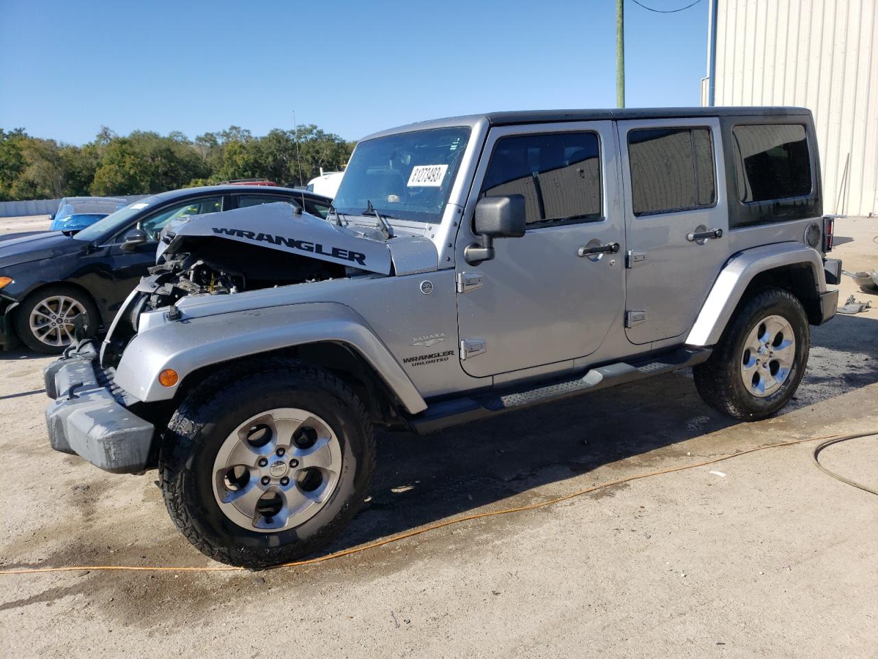Image 1 of 2013 JEEP WRANGLER UNLIMITED SAHARA 2013 with VIN 1C4BJWEG5DL655516