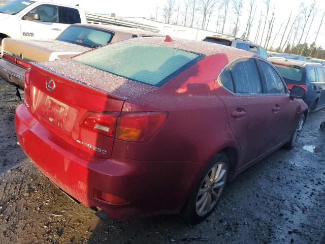 Image 3 of 2008 LEXUS IS 250 2008 with VIN JTHCK262585019880