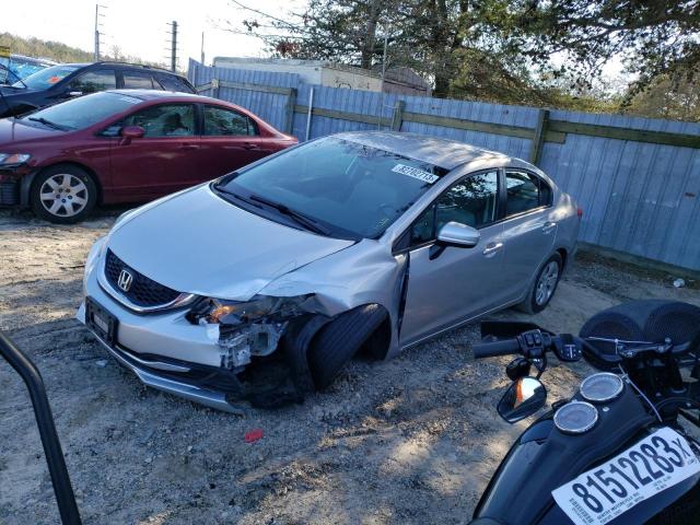 Obraz 1 z 2014 HONDA CIVIC LX 2014 z VIN 19XFB2F59EE253481