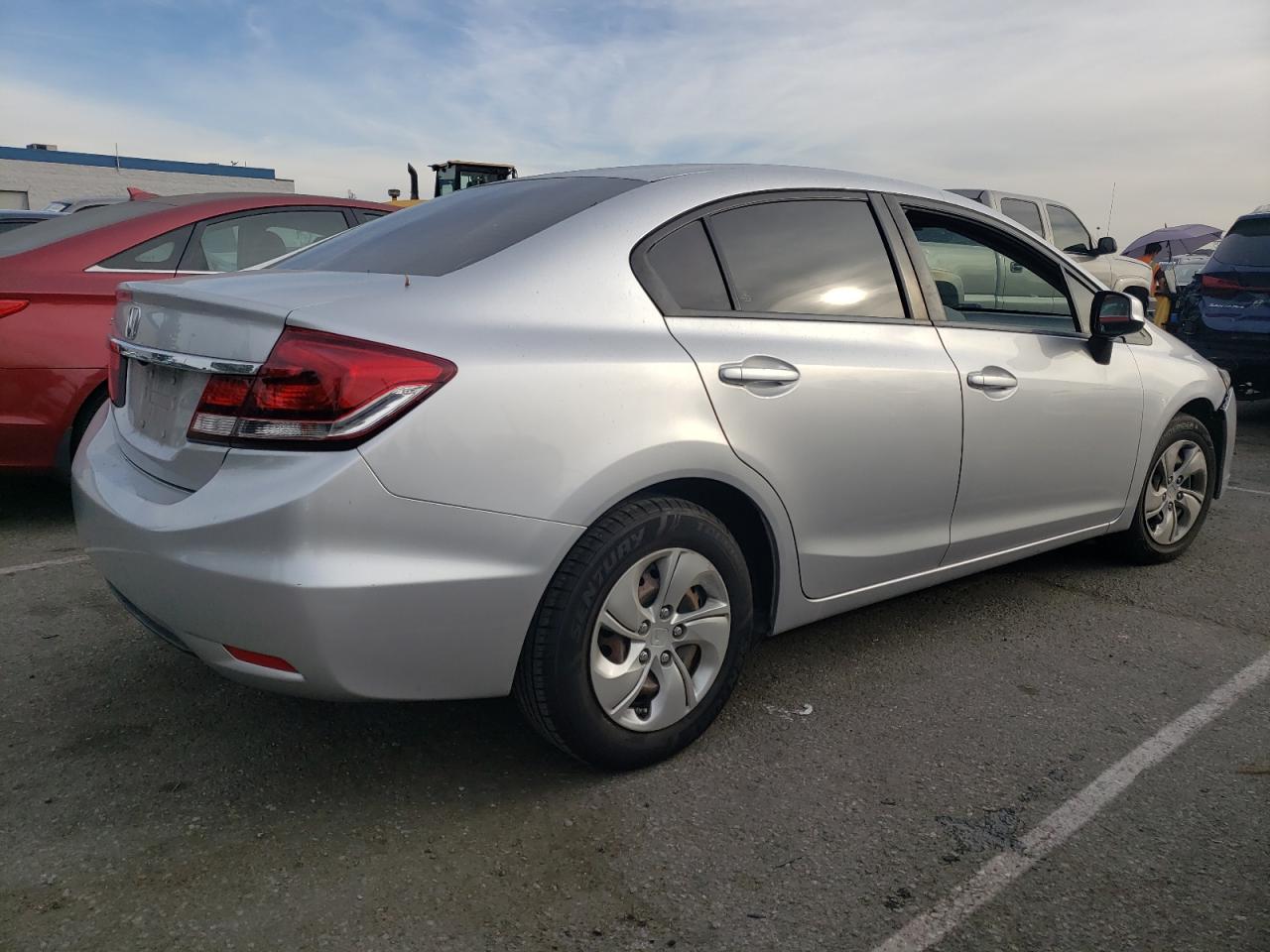 Image 3 of 2013 HONDA CIVIC LX 2013 with VIN 19XFB2F52DE293500