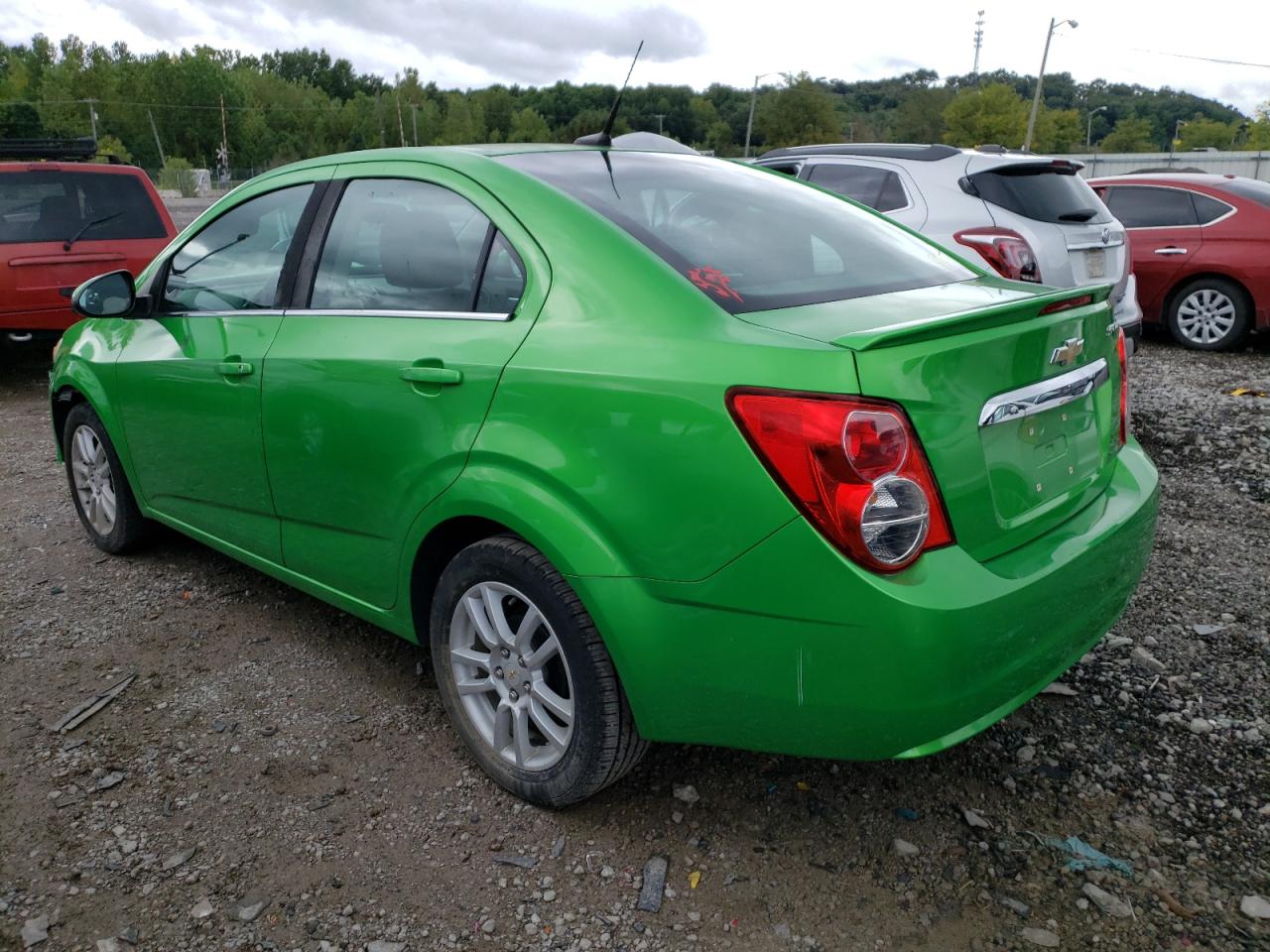 Image 2 of 2014 CHEVROLET SONIC LT 2014 with VIN 1G1JC5SH9E4239910
