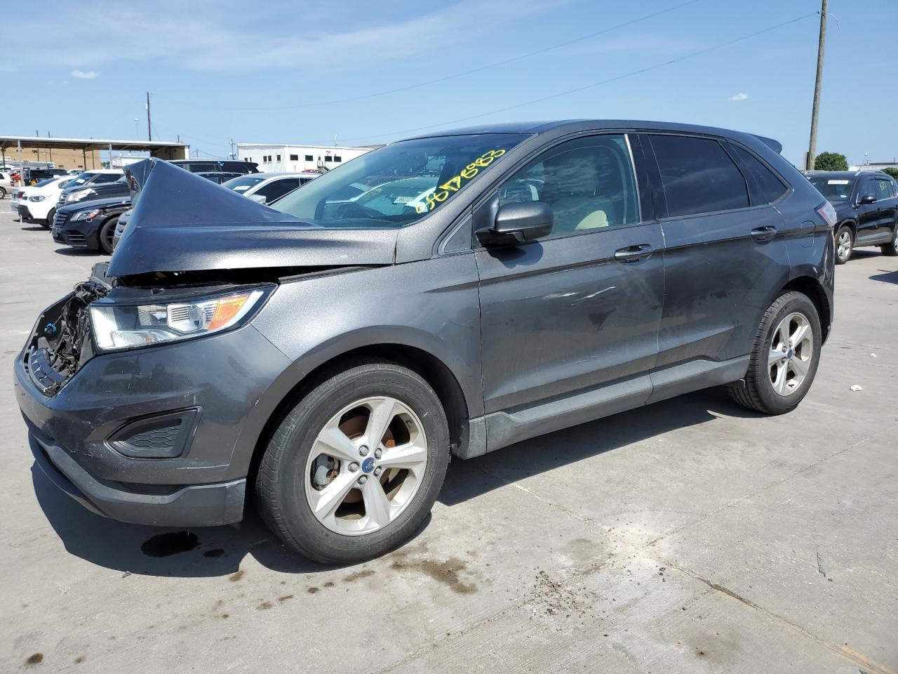 Image 1 of 2015 FORD EDGE SE 2015 with VIN 2FMTK3G85FBB43260