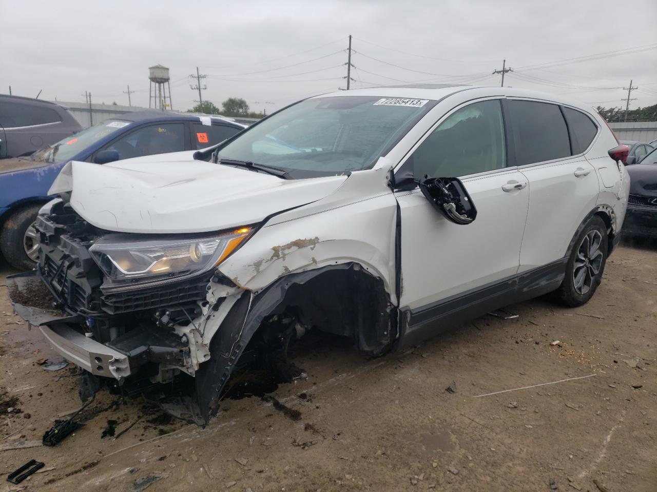 Obraz 1 z 2022 HONDA CR-V EX 2022 z VIN 2HKRW2H50NH657411