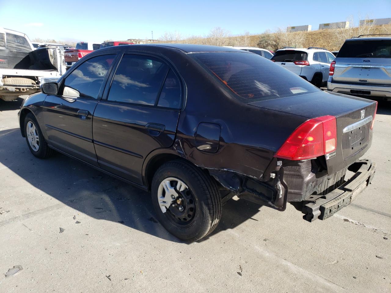 Image 2 of 2001 HONDA CIVIC LX 2001 with VIN 2HGES16511H551450