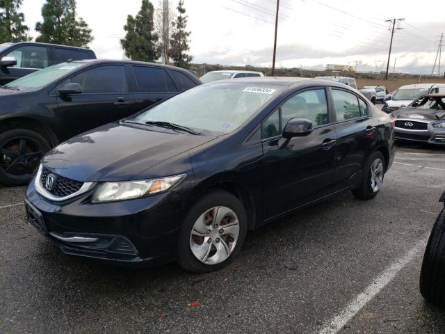 Изображение 1 2013 HONDA CIVIC LX 2013 с VIN 19XFB2F59DE235707