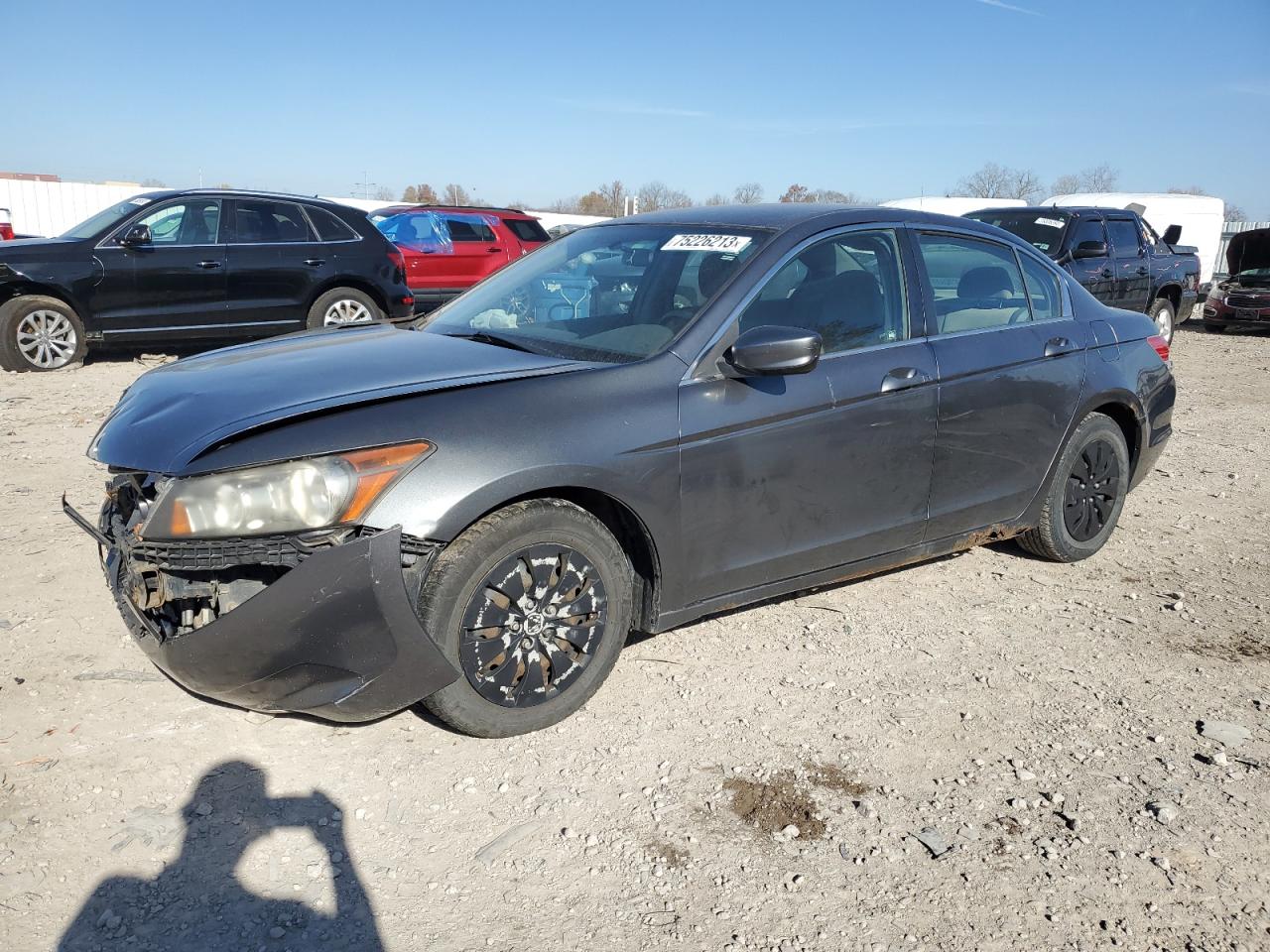 Image 1 of 2008 HONDA ACCORD LX 2008 with VIN JHMCP26328C021513