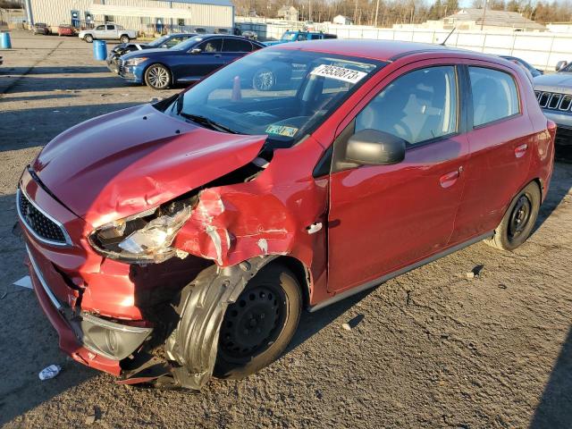 Image 1 of 2017 MITSUBISHI MIRAGE ES 2017 with VIN ML32A3HJXHH011320
