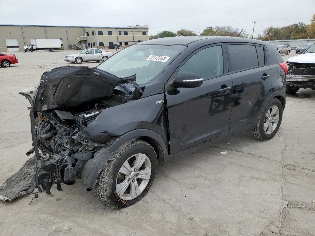 Изображение 1 2012 KIA SPORTAGE LX 2012 с VIN KNDPBCA22C7308292