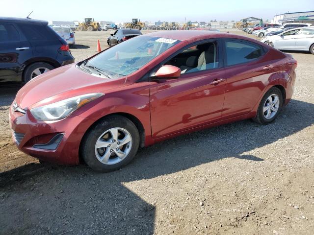 Image 1 of 2014 HYUNDAI ELANTRA SE 2014 with VIN 5NPDH4AE3EH540609