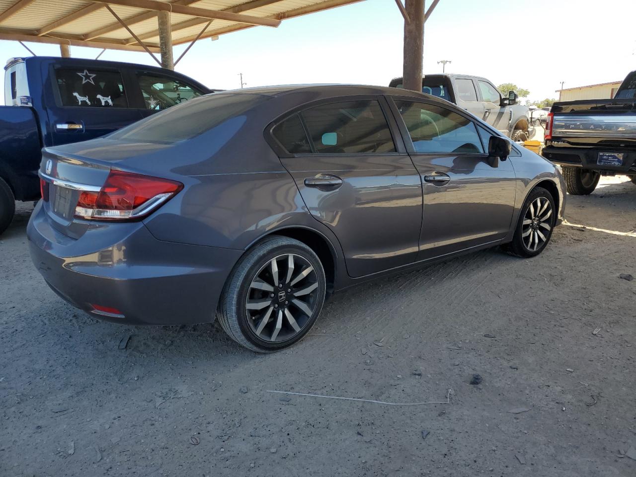 Изображение 3 2015 HONDA CIVIC EXL 2015 с VIN 2HGFB2F97FH517985