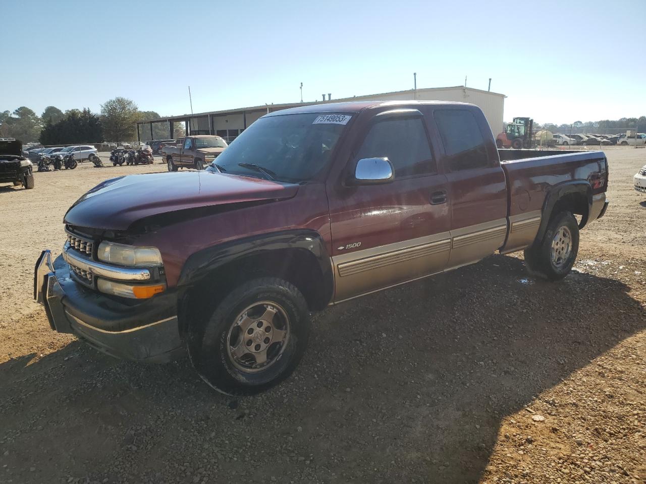 Image 1 of 1999 CHEVROLET SILVERADO K1500 1999 with VIN 2GCEK19T8X1211562