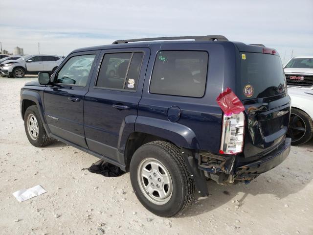 Obraz 2 z 2015 JEEP PATRIOT SPORT 2015 z VIN 1C4NJPBA2FD325431