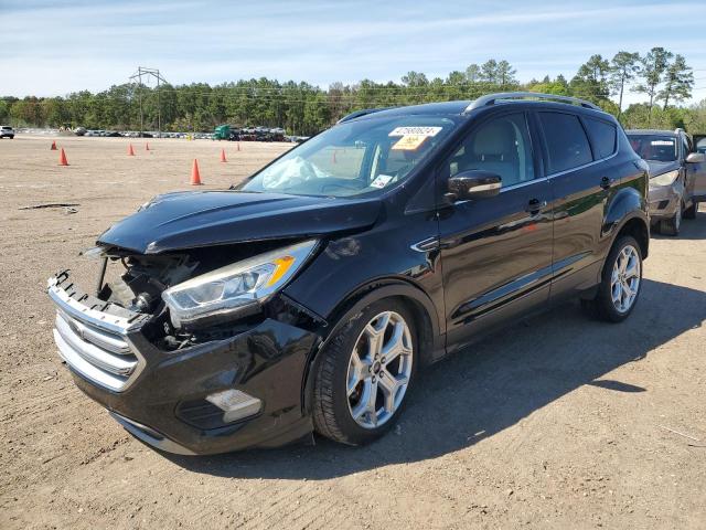 Image 1 of 2017 FORD ESCAPE TITANIUM 2017 with VIN 1FMCU0J98HUA75561