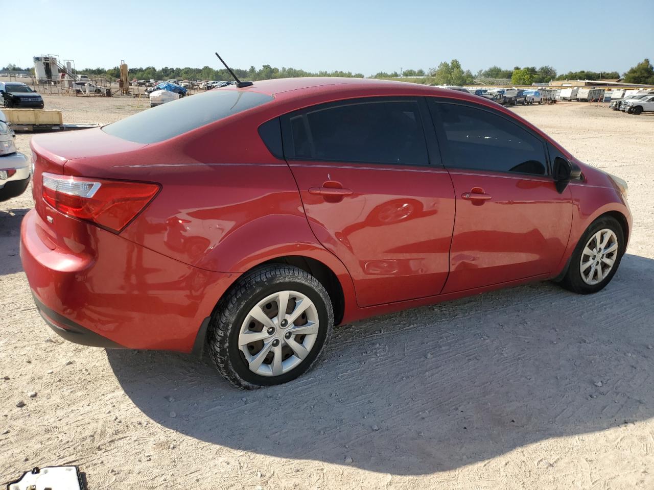 Image 3 of 2013 KIA RIO LX 2013 with VIN KNADM4A30D6228487