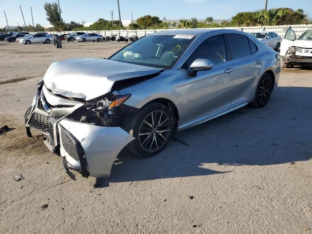 Image 1 of 2021 TOYOTA CAMRY SE 2021 with VIN 4T1G11AK2MU406275
