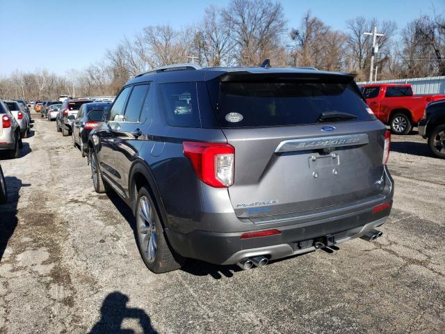Image 2 of 2021 FORD EXPLORER PLATINUM 2021 with VIN 1FM5K8HC5MGA61740