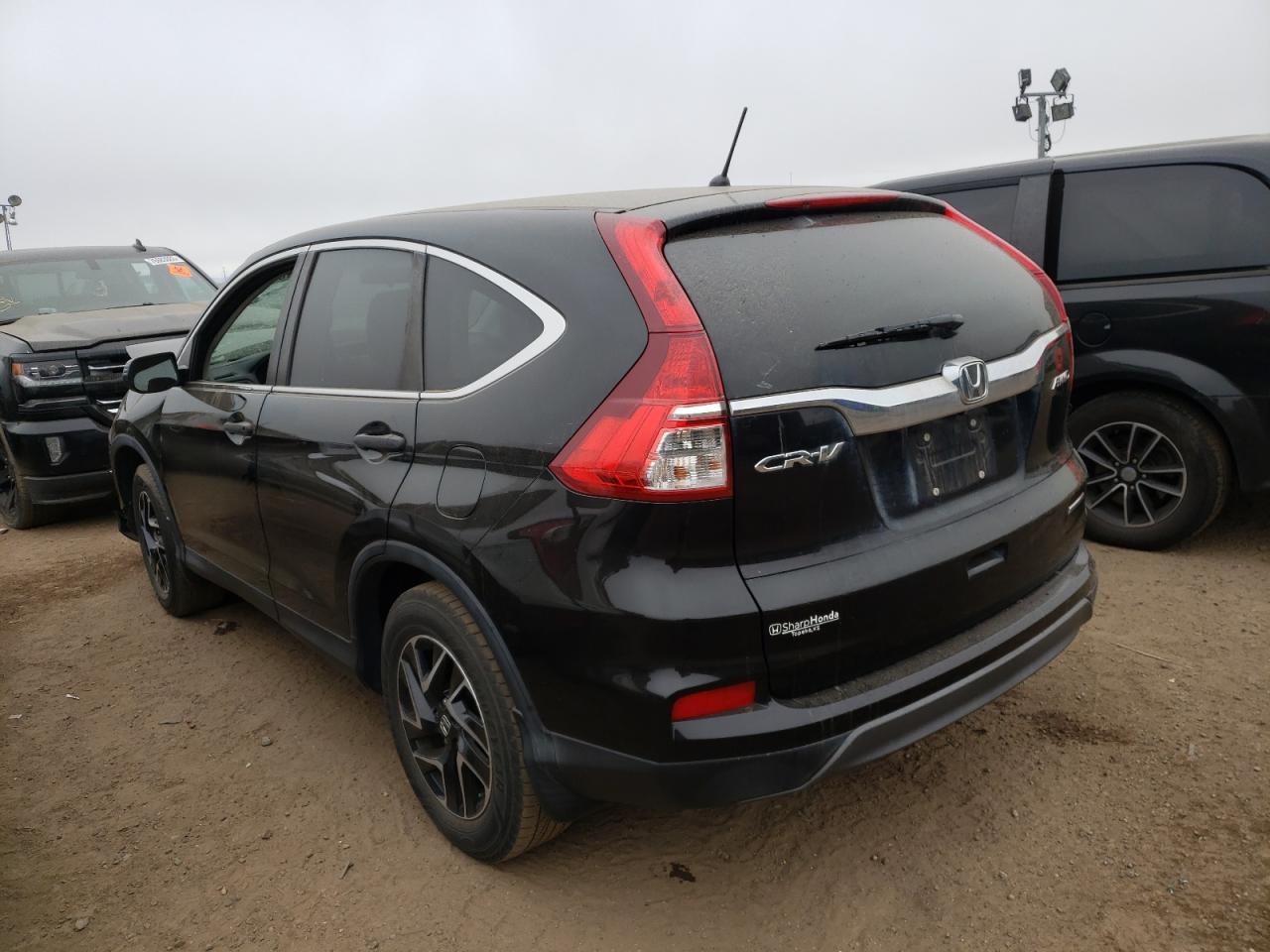 Изображение 2 2016 HONDA CR-V SE 2016 с VIN 5J6RM4H47GL117118