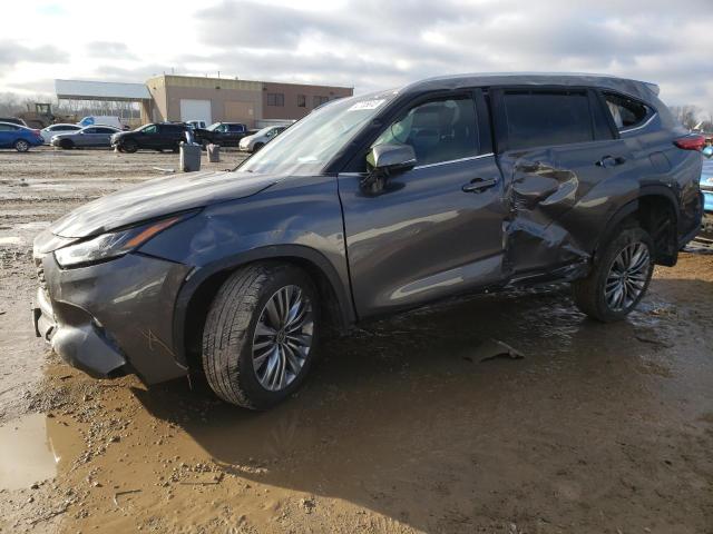Image 1 of 2020 TOYOTA HIGHLANDER PLATINUM 2020 with VIN 5TDFZRBH0LS049515