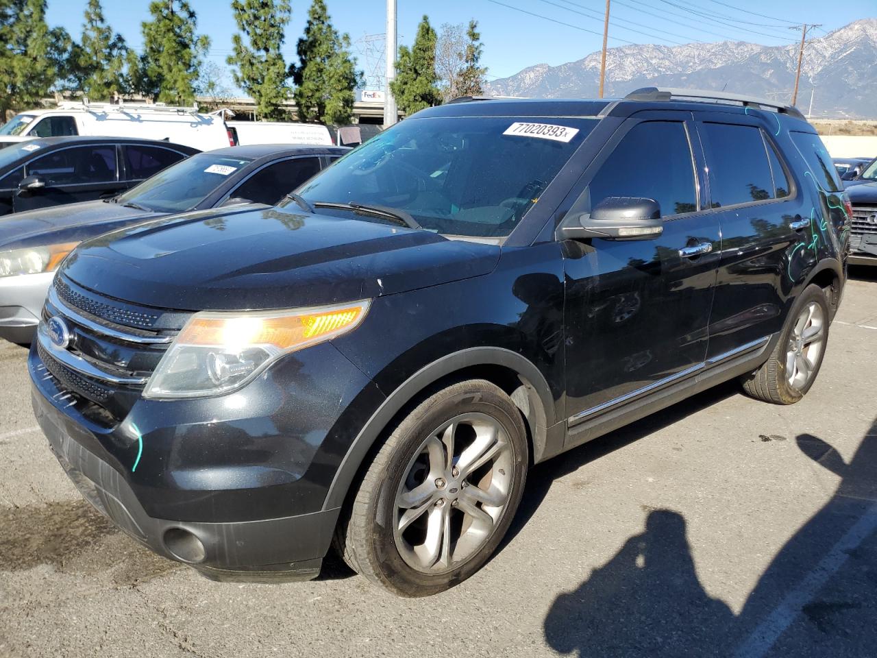 Image 1 of 2012 FORD EXPLORER LIMITED 2012 with VIN 1FMHK7F96CGB02499