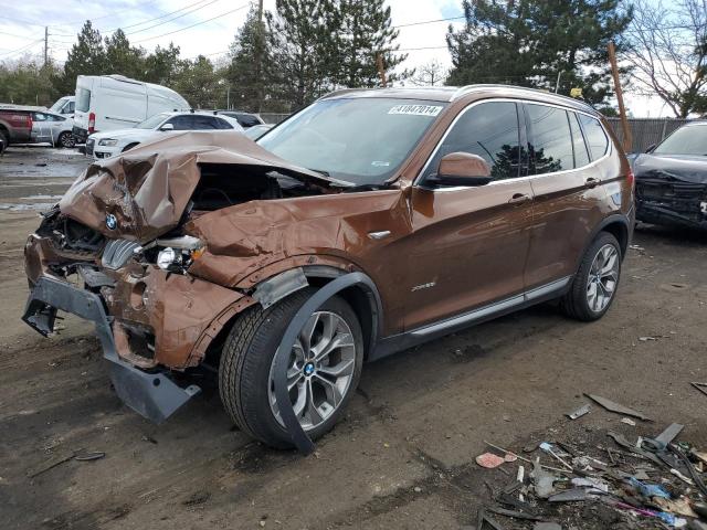 Image 1 of 2017 BMW X3 XDRIVE28I 2017 with VIN 5UXWX9C57H0D97513