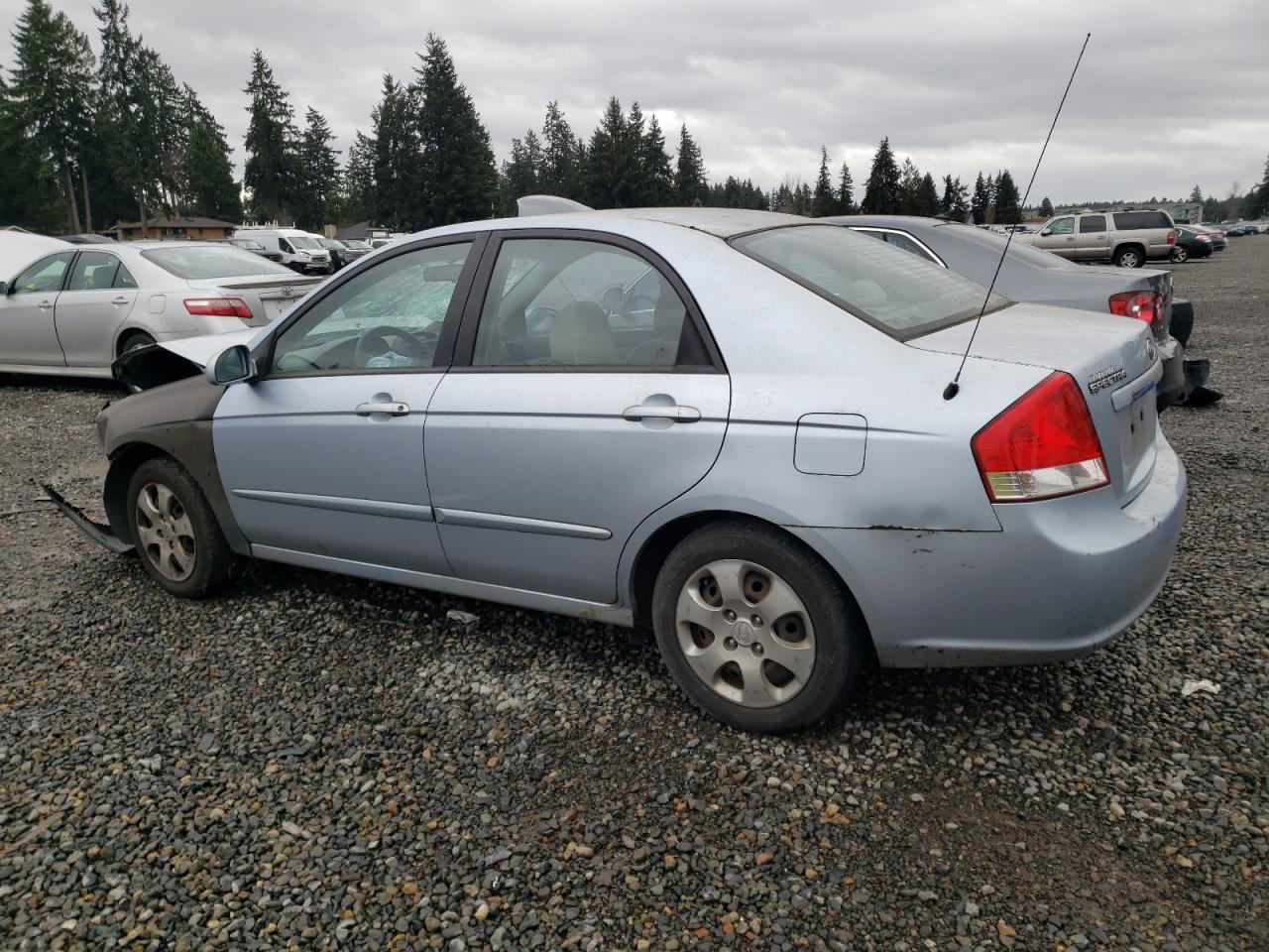 Изображение 2 2008 KIA SPECTRA EX 2008 с VIN KNAFE121X85548218