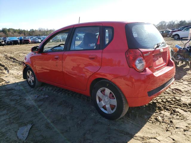Image 2 of 2009 CHEVROLET AVEO LS 2009 with VIN KL1TD66E49B358508