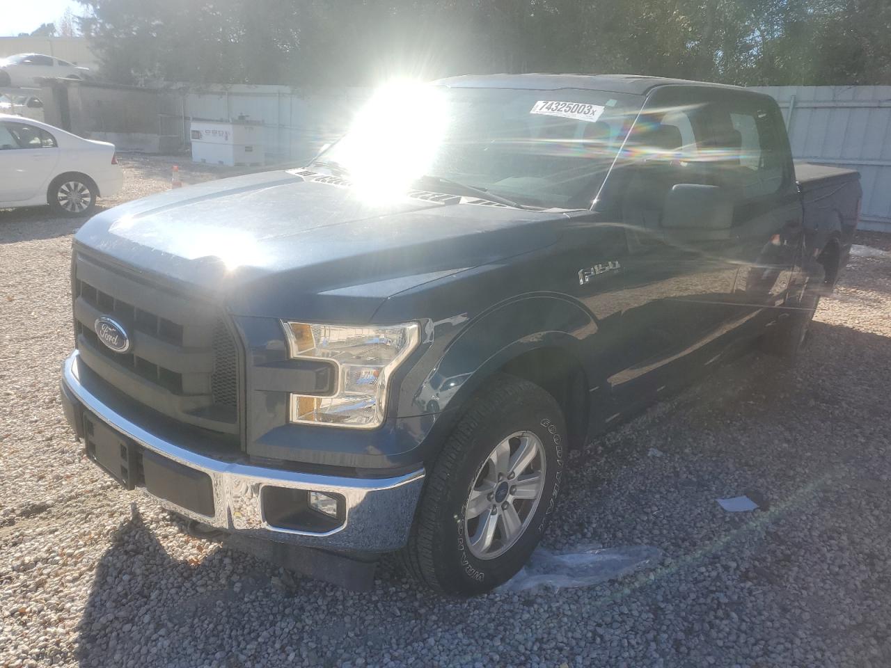 Изображение 1 2017 FORD F150 SUPERCREW 2017 с VIN 1FTEW1EF8HFA08055