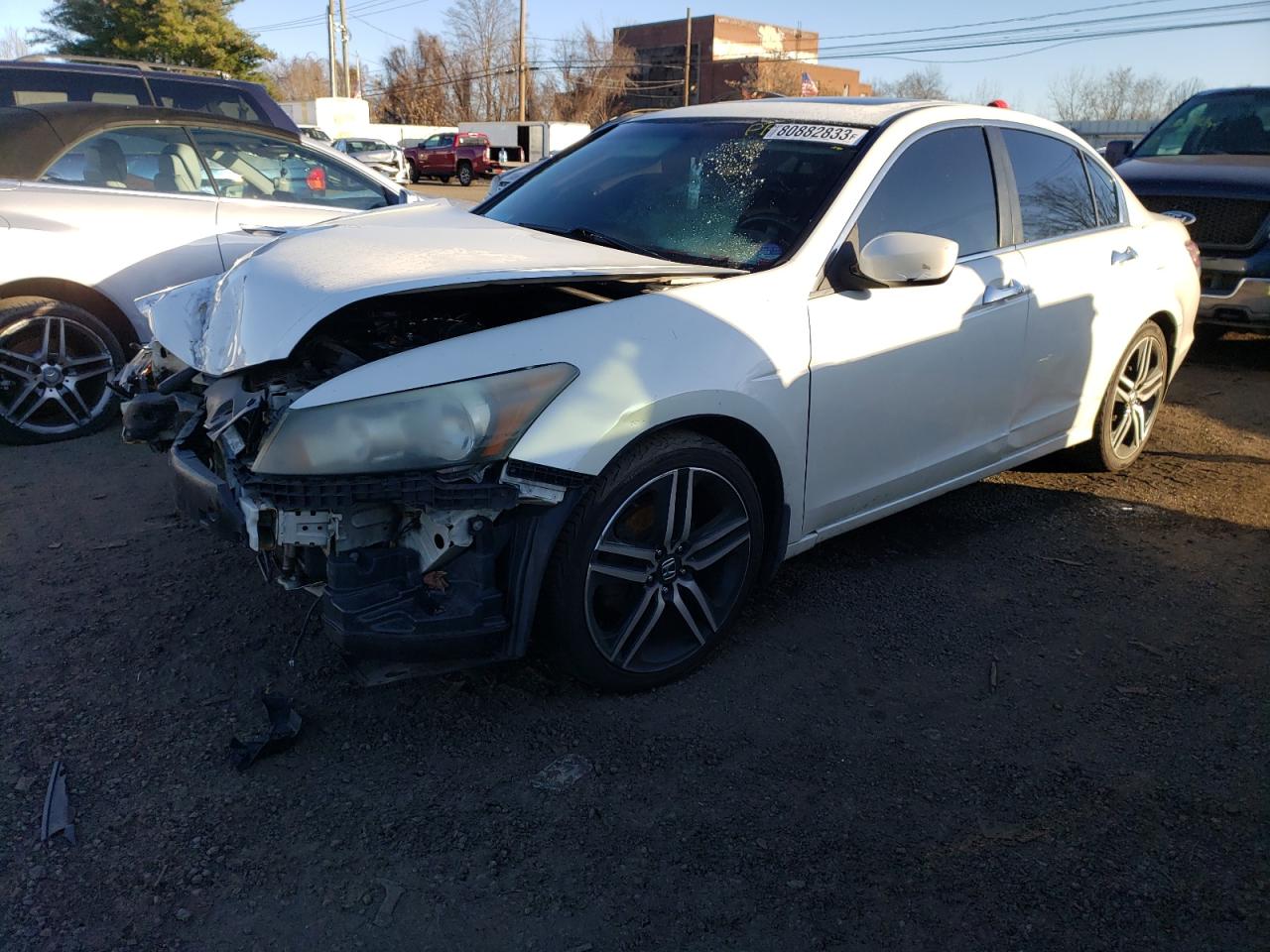 Image 1 of 2009 HONDA ACCORD EXL 2009 with VIN 1HGCP36809A001617