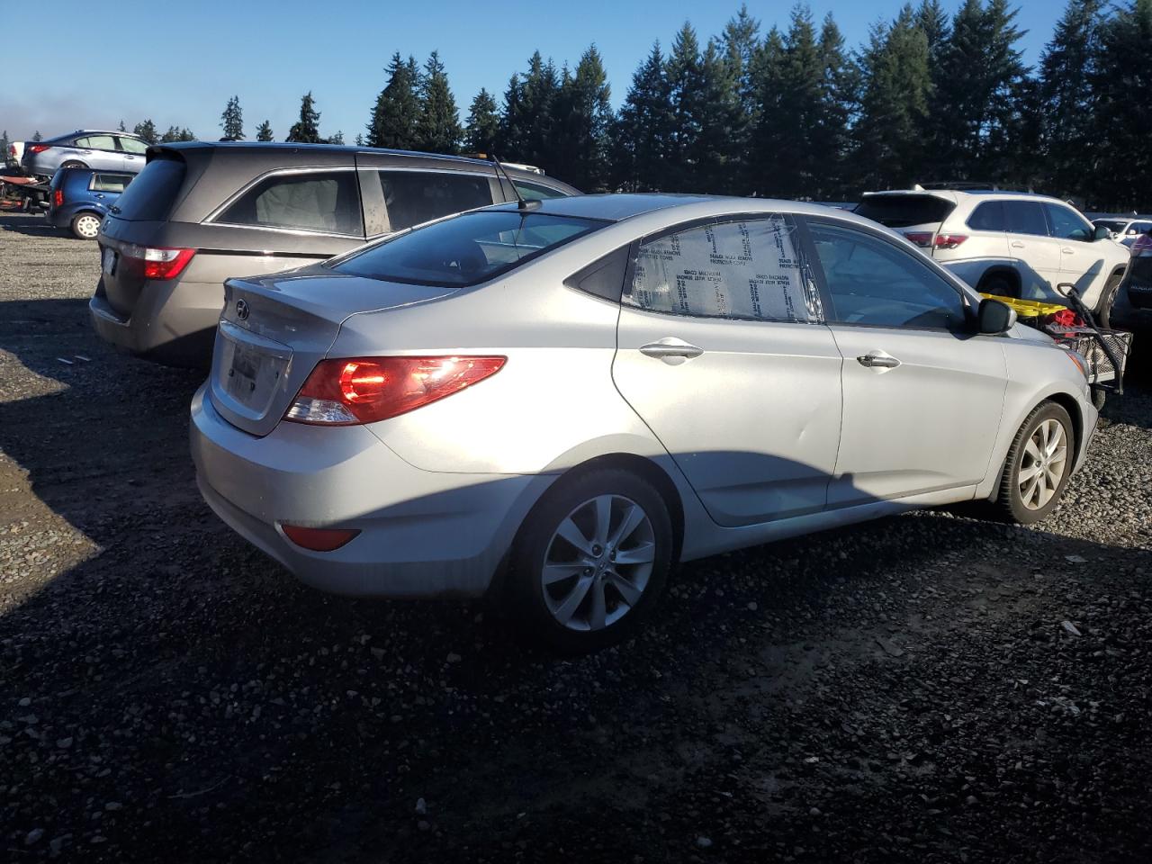Image 3 of 2013 HYUNDAI ACCENT GLS 2013 with VIN KMHCU4AE0DU578161