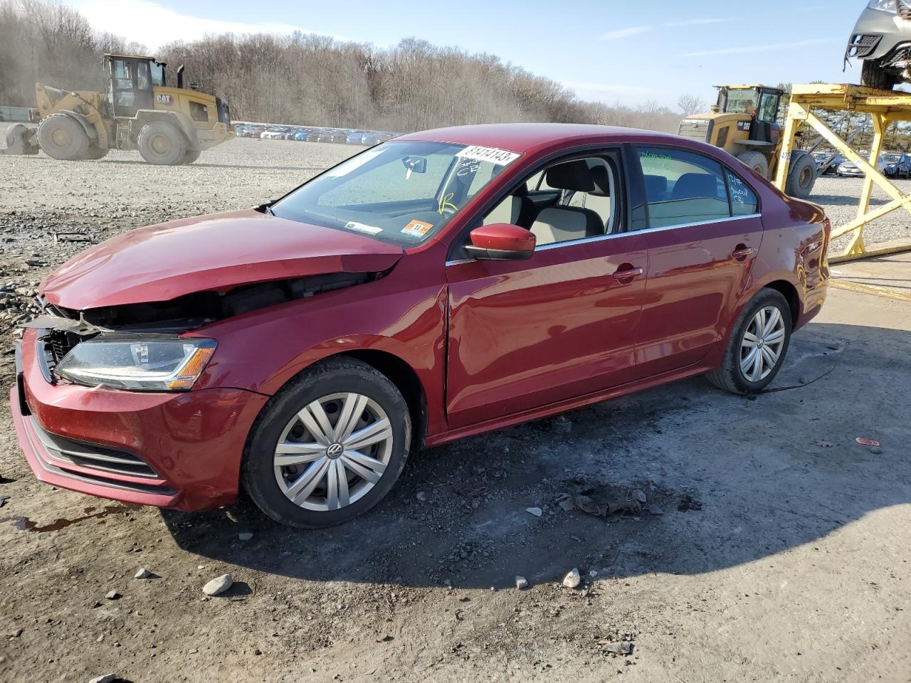 Image 1 of 2017 VOLKSWAGEN JETTA S 2017 with VIN 3VW2B7AJ4HM323170