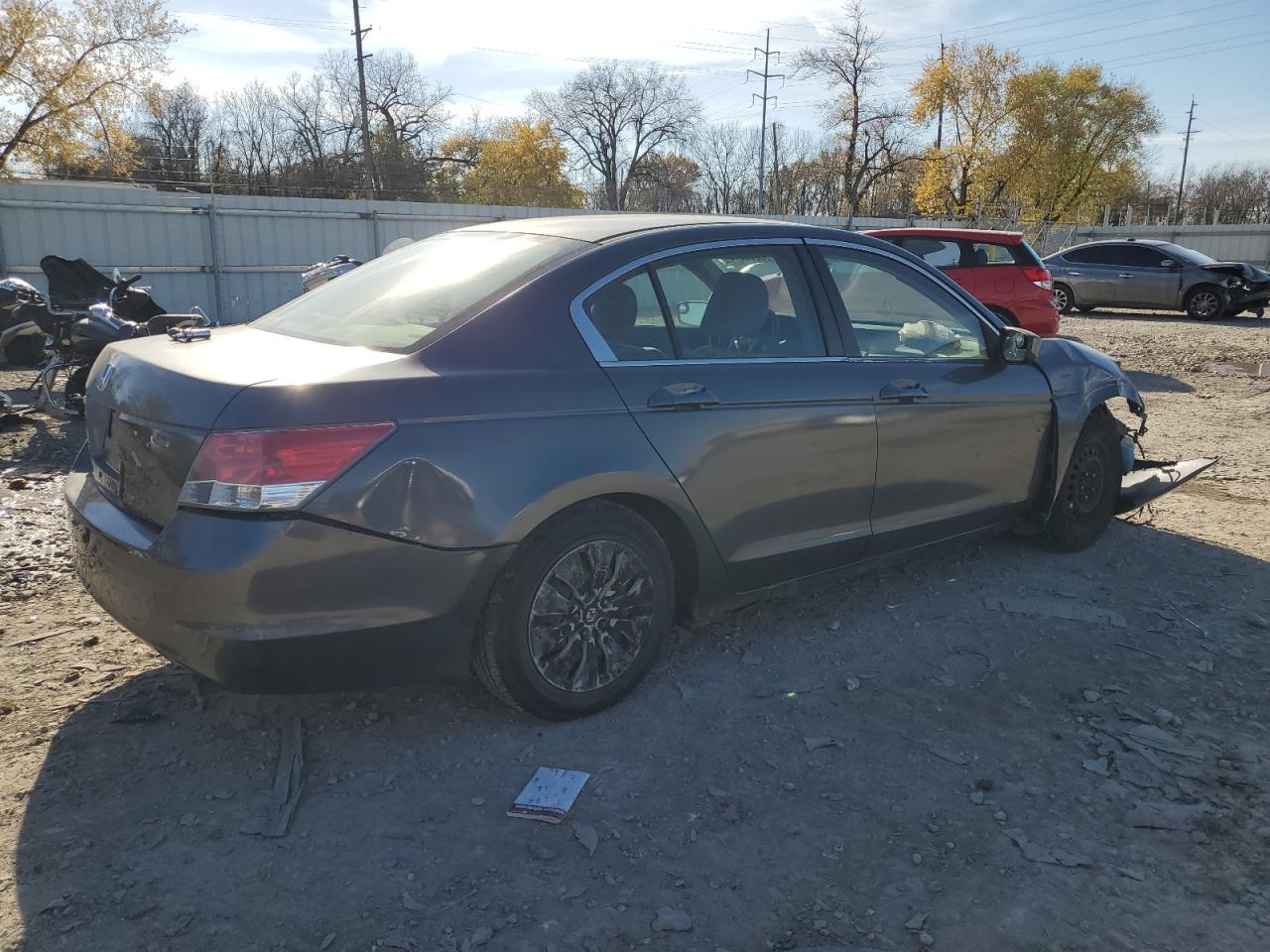 Image 3 of 2008 HONDA ACCORD LX 2008 with VIN JHMCP26328C021513