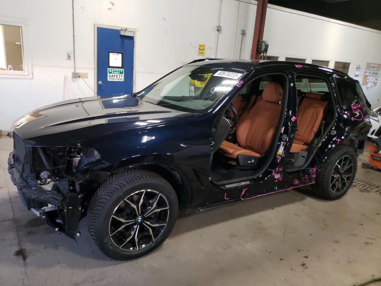 Image 1 of 2022 BMW X3 XDRIVE30I 2022 with VIN WBX57DP0XNN149186