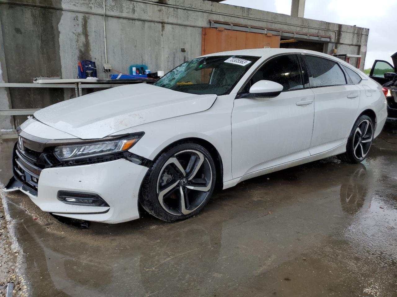 Image 1 of 2020 HONDA ACCORD SPORT 2020 with VIN 1HGCV1F34LA057792
