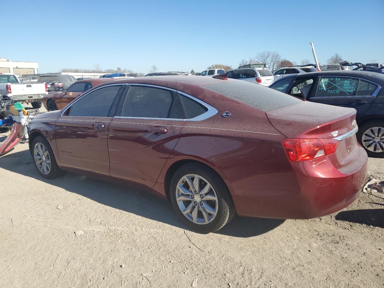 Image 2 of 2016 CHEVROLET IMPALA LT 2016 with VIN 1G1105SA1GU163842