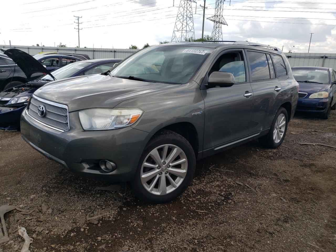 Изображение 1 2009 TOYOTA HIGHLANDER HYBRID LIMITED 2009 с VIN JTEEW44A192032368