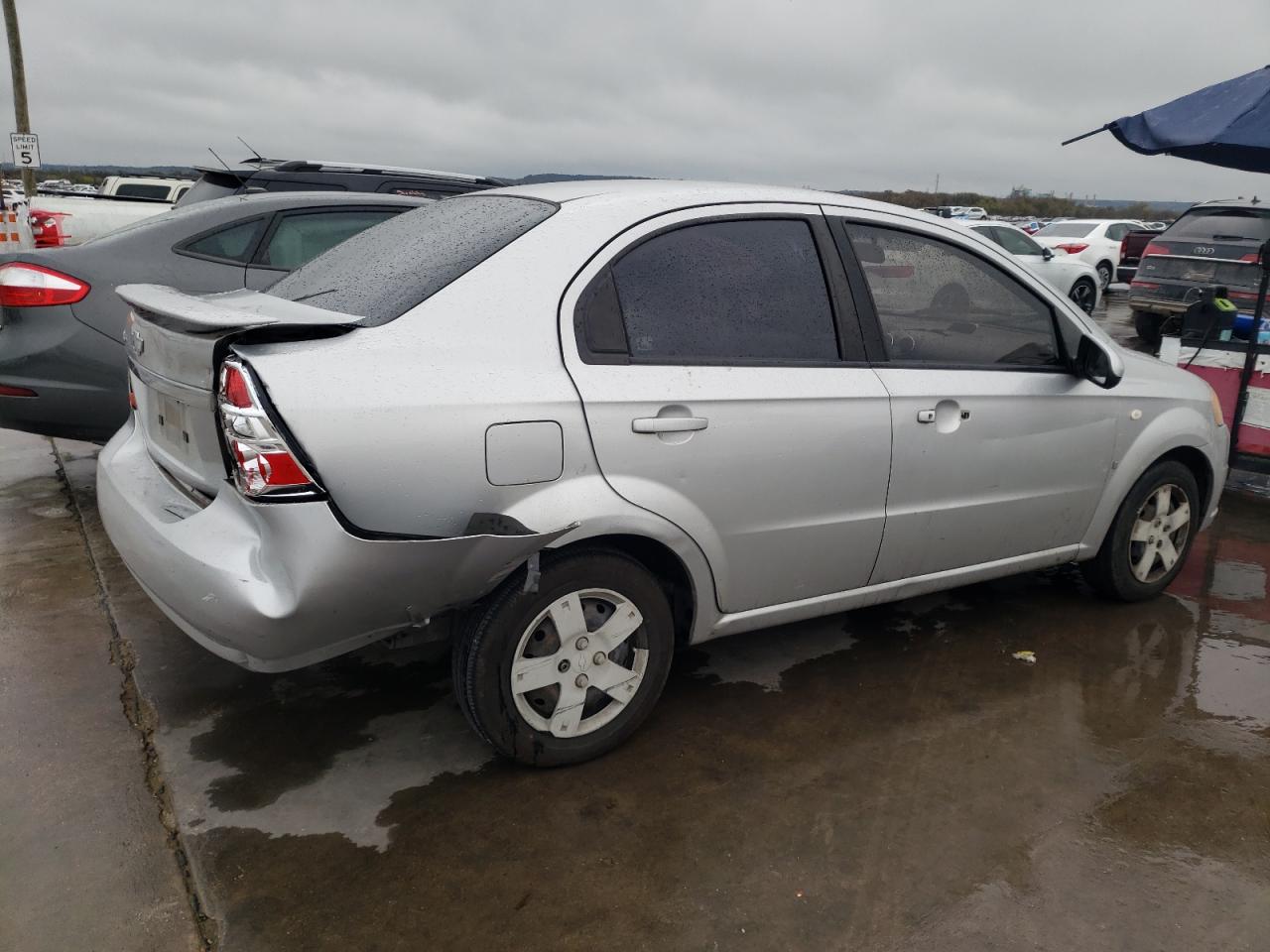 Obraz 3 z 2007 CHEVROLET AVEO BASE 2007 z VIN KL1TD56677B177788