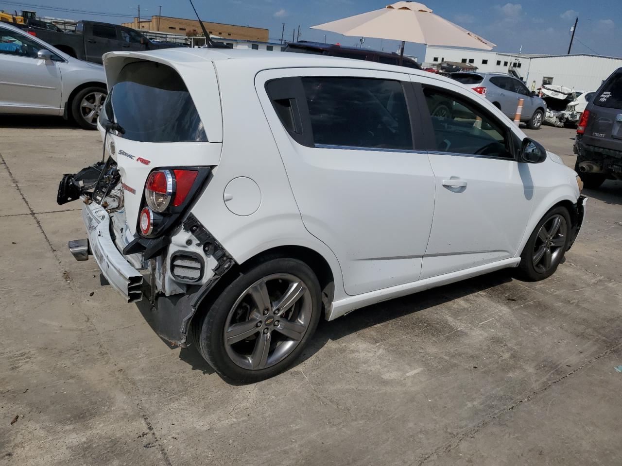 Изображение 3 2013 CHEVROLET SONIC RS 2013 с VIN 1G1JG6SB8D4237294