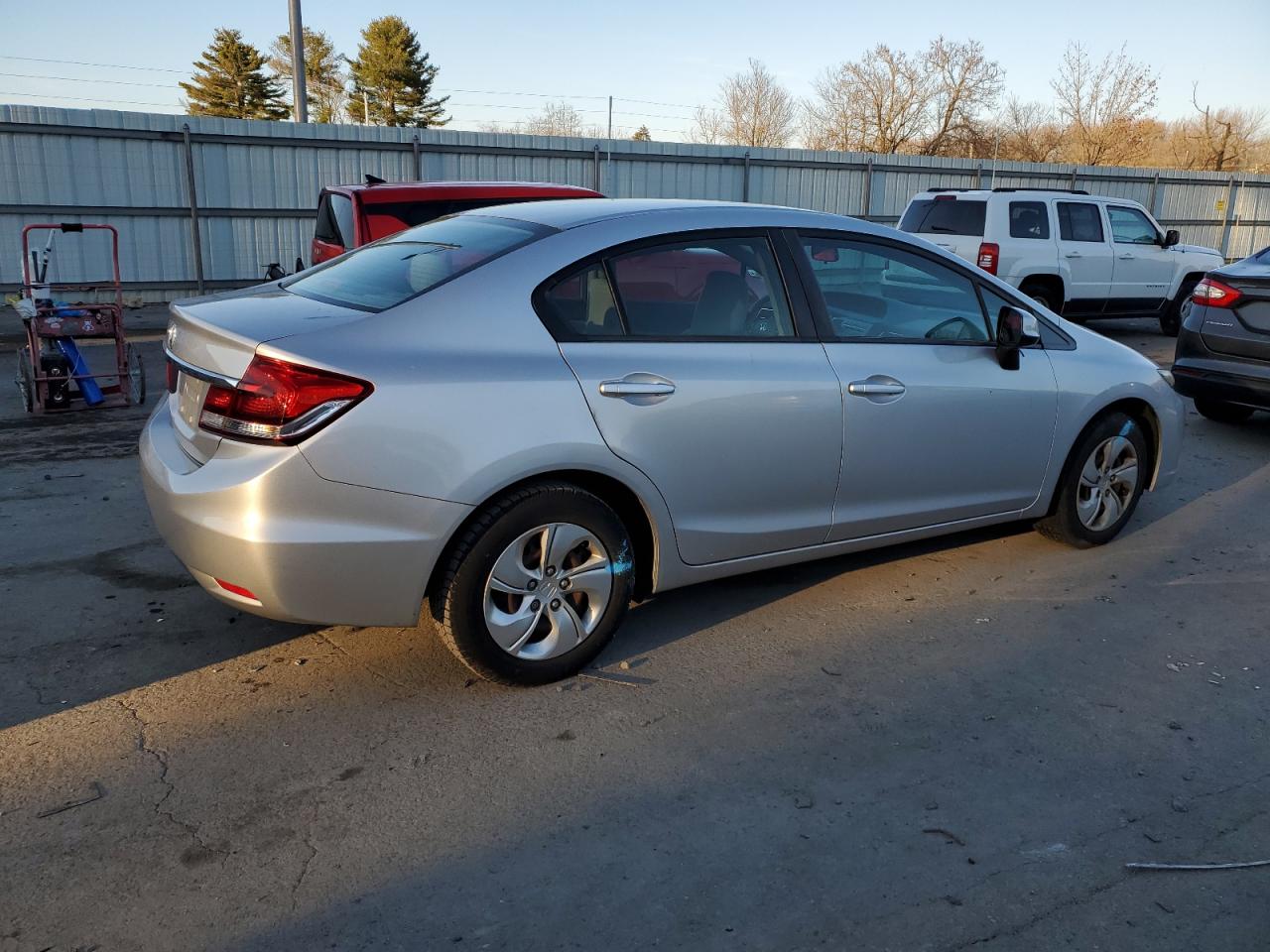 Image 3 of 2013 HONDA CIVIC LX 2013 with VIN 19XFB2F52DE240179