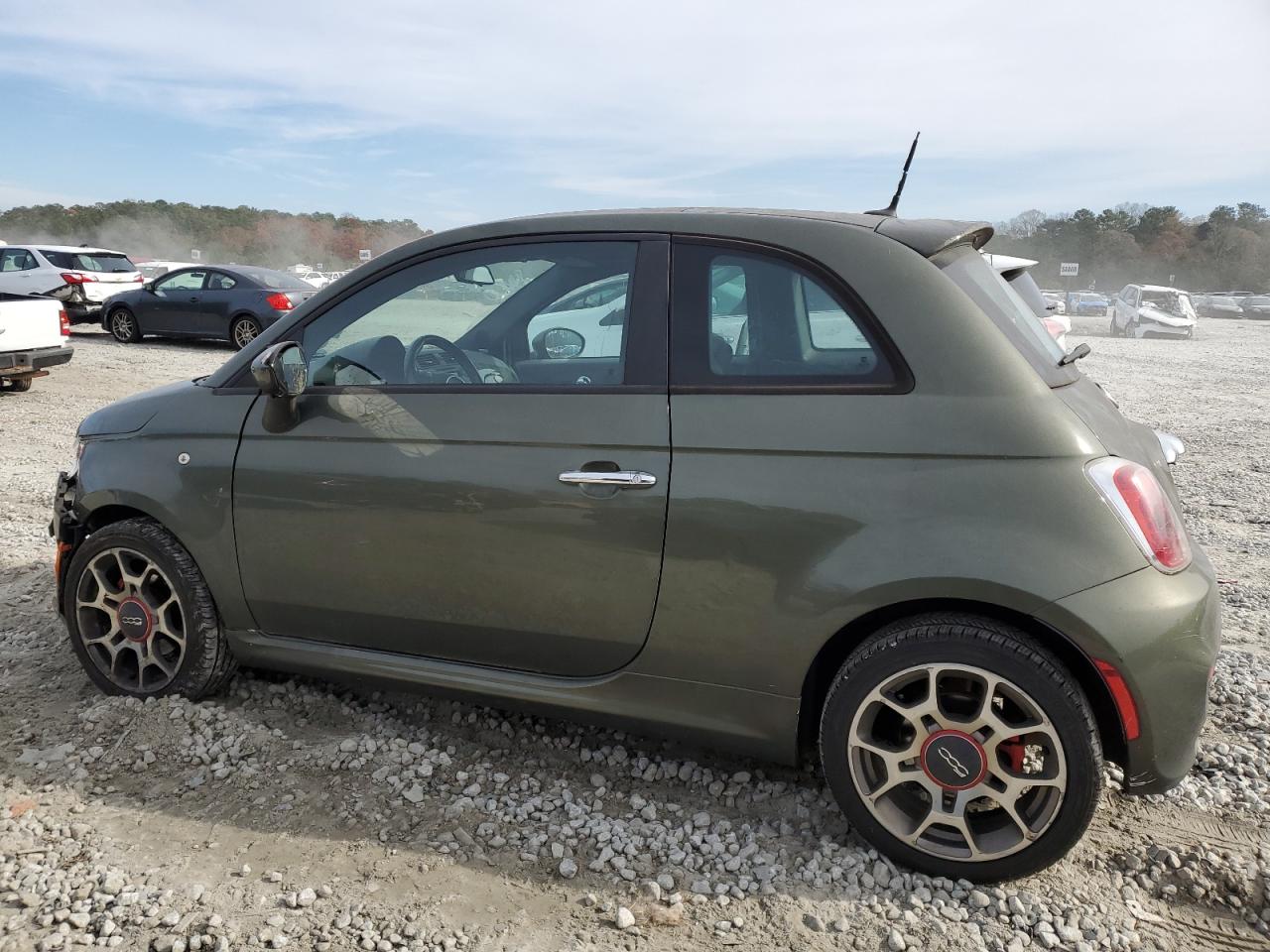 Image 2 of 2012 FIAT 500 SPORT 2012 with VIN 3C3CFFBR6CT370469