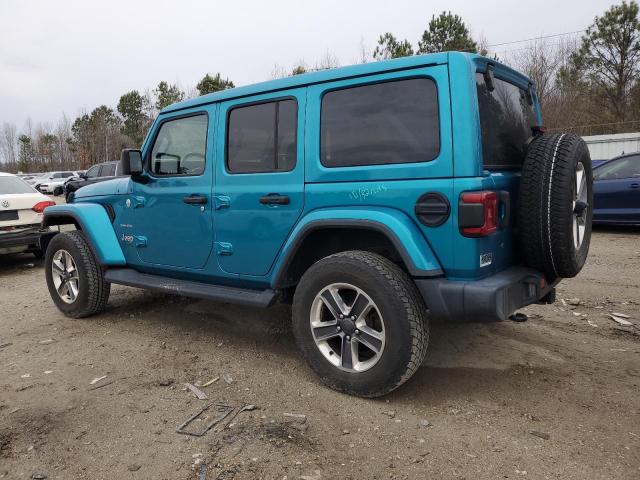 Image 2 of 2020 JEEP WRANGLER UNLIMITED SAHARA 2020 with VIN 1C4HJXEG1LW233062