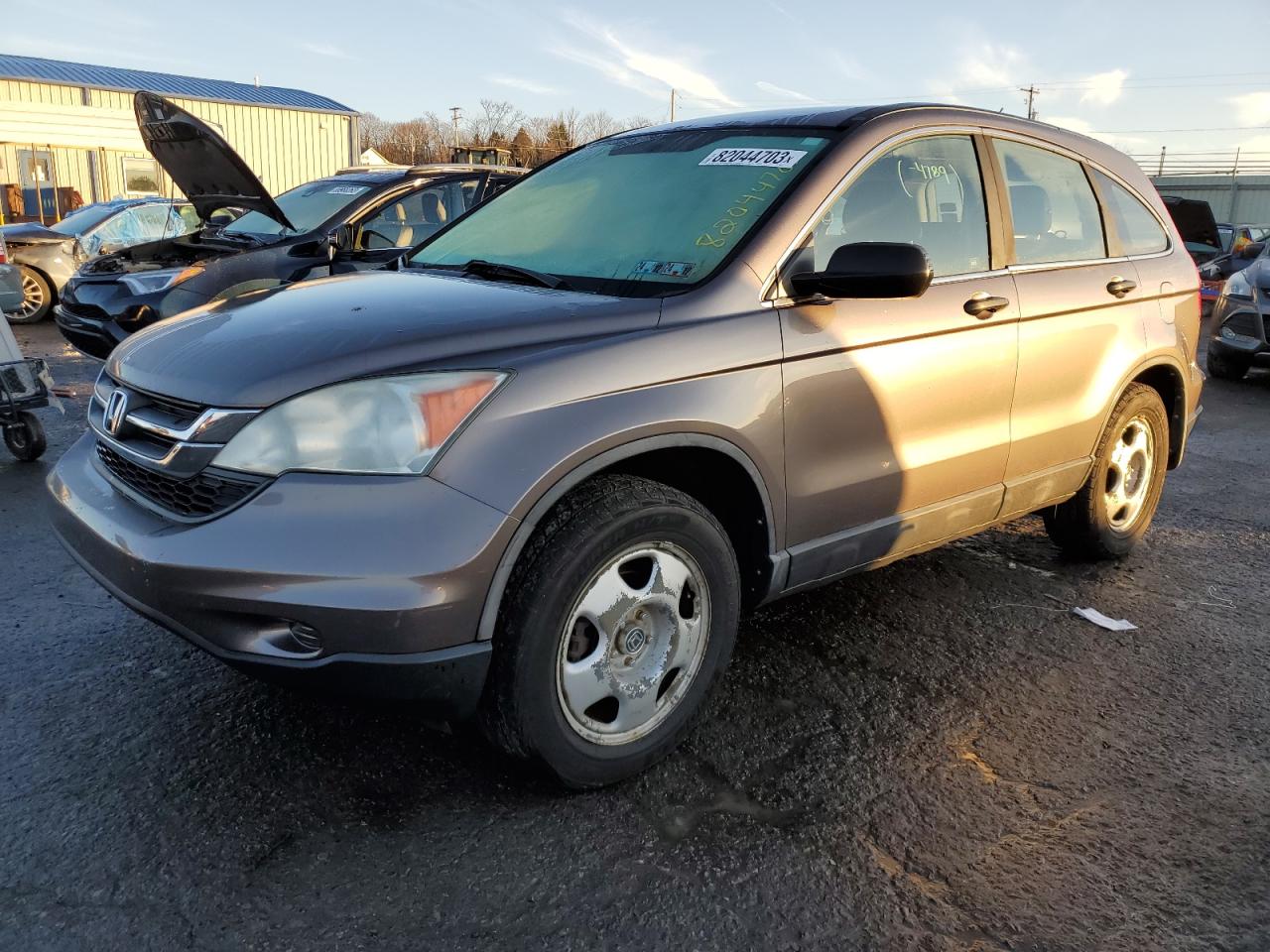 Image 1 of 2010 HONDA CR-V LX 2010 with VIN 5J6RE4H33AL093671