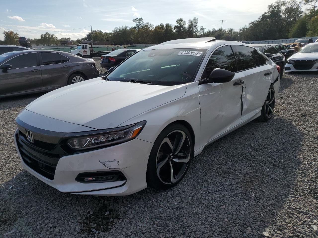 Image 1 of 2019 HONDA ACCORD SPORT 2019 with VIN 1HGCV2F30KA015897