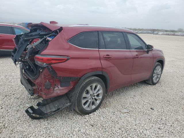 Image 3 of 2021 TOYOTA HIGHLANDER LIMITED 2021 with VIN 5TDDZRBH6MS536355
