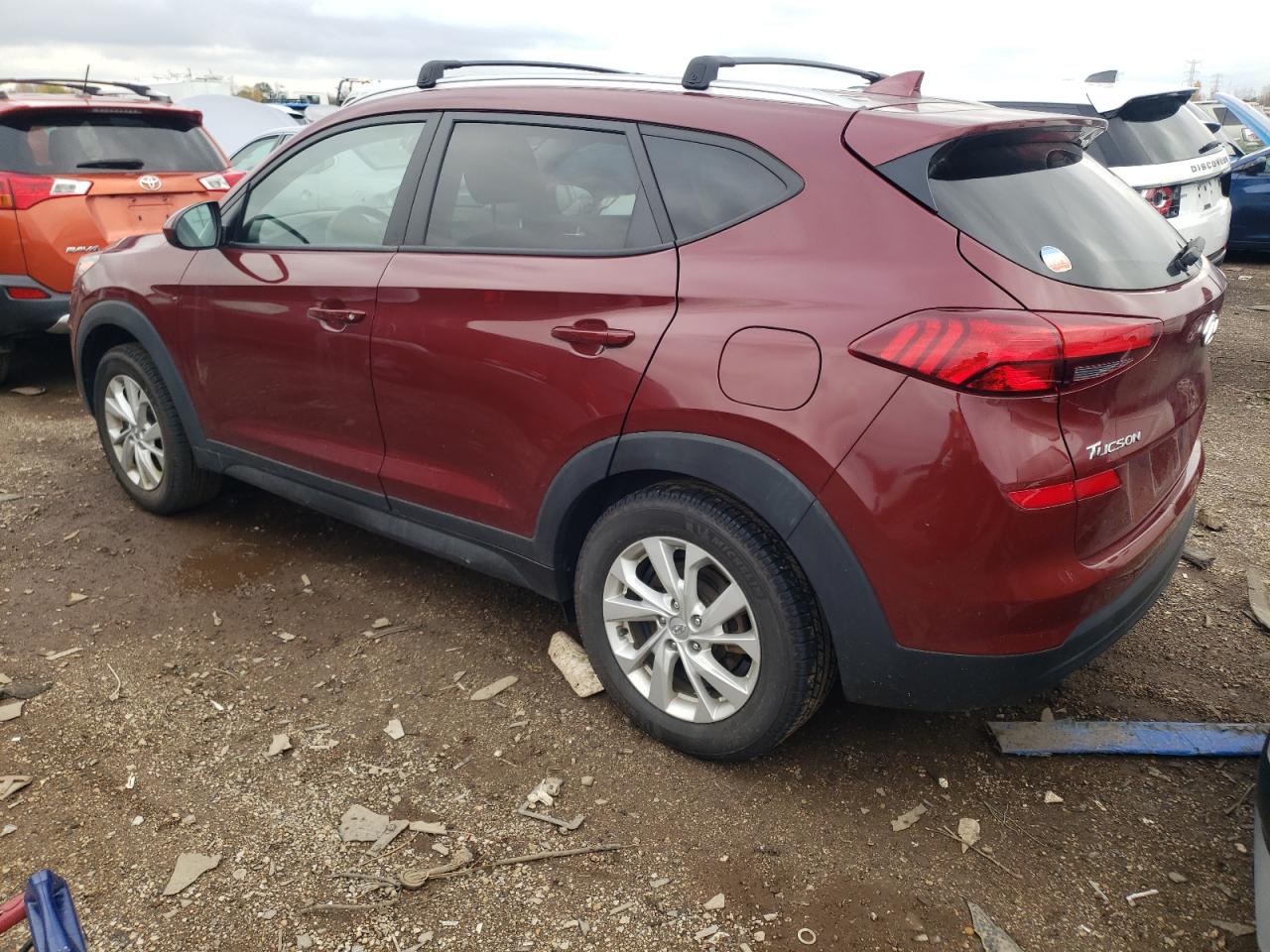 Image 2 of 2020 HYUNDAI TUCSON LIMITED 2020 with VIN KM8J3CA44LU226694