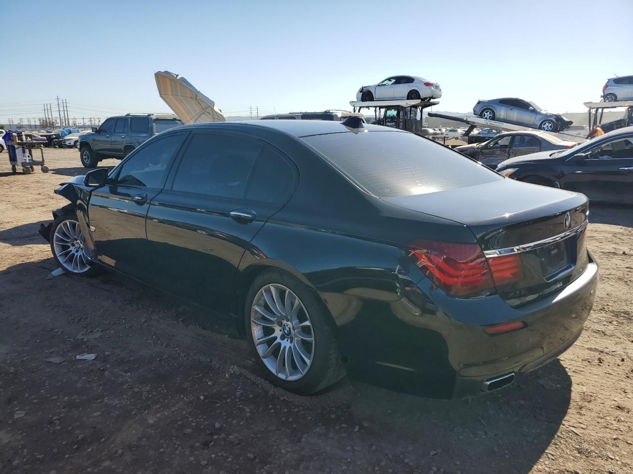 Image 2 of 2014 BMW 740 LI 2014 with VIN WBAYE4C5XED138516