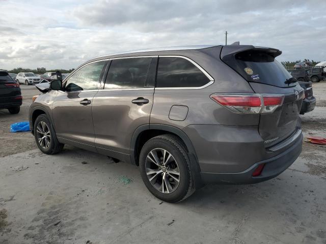 Image 2 of 2016 TOYOTA HIGHLANDER XLE 2016 with VIN 5TDJKRFH1GS326770